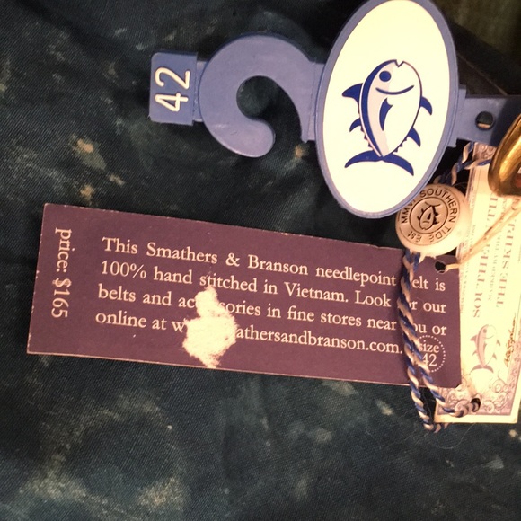 🐟Southern tide needlepoint belt🐟 - Picture 7 of 7